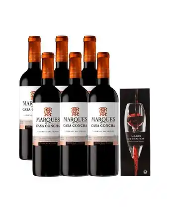 Sumon Licores Vino marqués de casa concha x6und oferta
