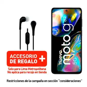 Claro Moto g82s 128gb negro + línea nueva + prepago + p oferta