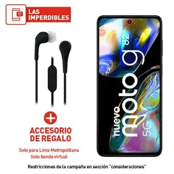 Claro Moto g82s 128gb negro + liberado + p oferta