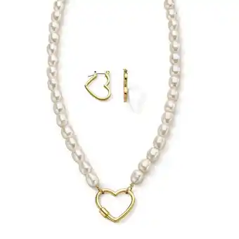 Ésika Estuche collar + aretes baroque love oferta