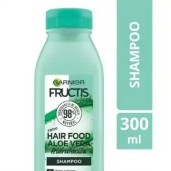 Freshmart Shampoo fructis hair food aloe pelo deshidratado - envase 330ml - unidad oferta