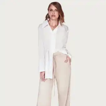 Fina Perú Blusa fresia hueso oferta