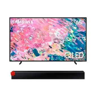 Hiraoka Tv samsung smart tv 65" qled 4k qn65q60bagxpe (2022) + soundbar samsung hw-t400/pe oferta