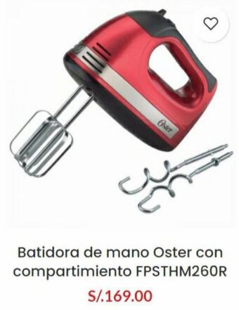 Chancafeq Batidora de Mano Oster con Compartimiento FPSTHM260R oferta