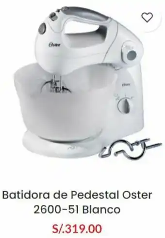 Chancafeq Batidora de Pedestal Oster 2600-51 Blanco oferta