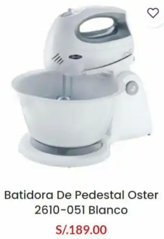 Chancafeq Batidora De Pedestal Oster 2610-051 Blanco oferta