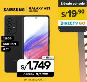 La Curacao Samsung Galaxy A53 Negro 6,5" oferta