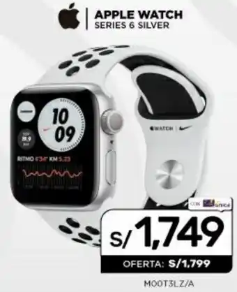 La Curacao Apple Watch Series 6 Silver oferta