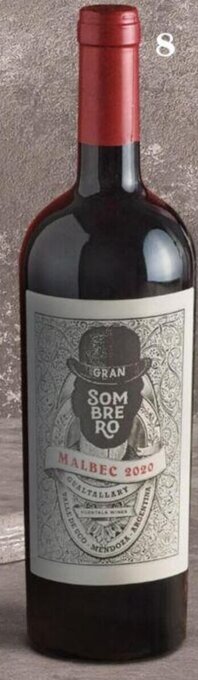 Wong Vino Gran Sombrero 750ml oferta