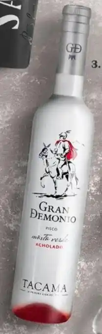 Wong Pisco Mosto Verde Gran Demonio 500ml oferta