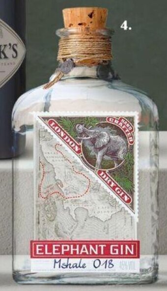 Wong Gin Elephant London Dry 750ml oferta