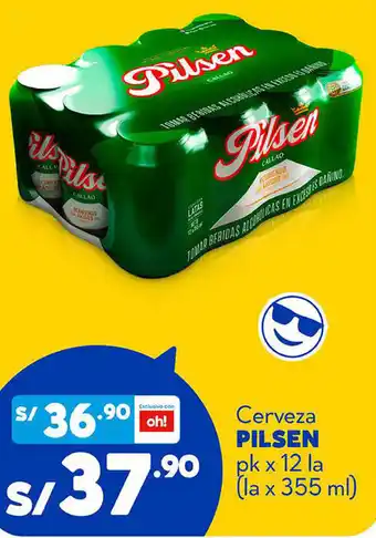 Plaza Vea Cerveza Pilsen 12La oferta