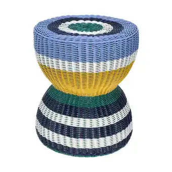Casaideas Banco tejido plástico ø35x42 cm oferta