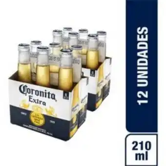 Freshmart Pack x2 cerveza corona 6pack - botella 210 ml - unidad oferta