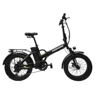 Comercial Li Bicicleta eléctrica monark e-motion aro 20 negro amarillo oferta