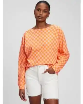 GAP Polera raglan manga larga mujer oferta