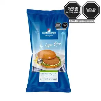 Tottus Hamburguesa la super rica de pollo y pavo oferta