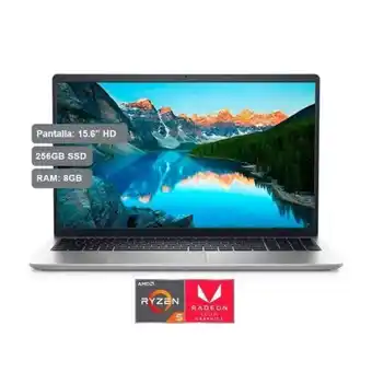 Hiraoka Laptop dell inspiron 3515 d6dm6 15.6" amd ryzen 5-3450u 256gb ssd 8gb ram oferta