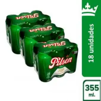 Freshmart Pack x3 cerveza pilsen callao 6pack - lata x 355 ml - pack oferta