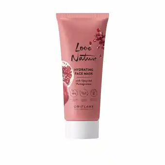 Mascarilla facial hidratante con granada reciclada love nature