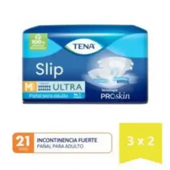 Freshmart Pack x3 pañal para adultos tena slip m 21 und - unidad oferta