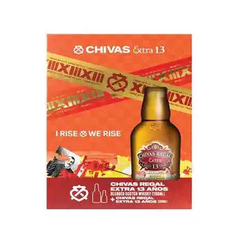 Almendariz Pack chivas regal extra 13 x 700 ml + chivas extra 13 x 200 ml oferta