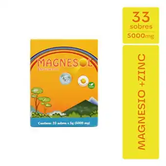 InkaFarma Magnesol polvo efervescente, naranja oferta