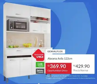 Sodimac Genialflex Alacena Avila 122cm oferta