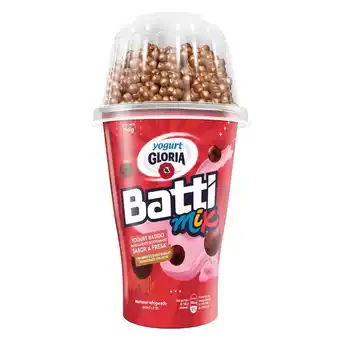 Tottus Yogurt battimix fresa gloria 146 g oferta