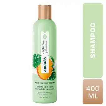 Tottus Shampoo amaras bendito clima lima mango 400 ml oferta