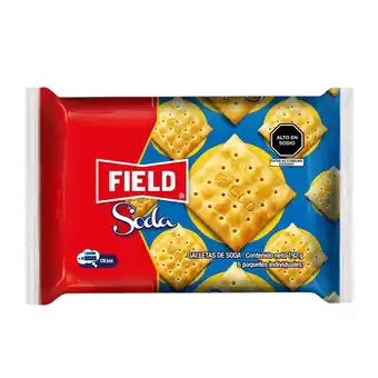 Tottus Six pack galleta soda field 192 g oferta