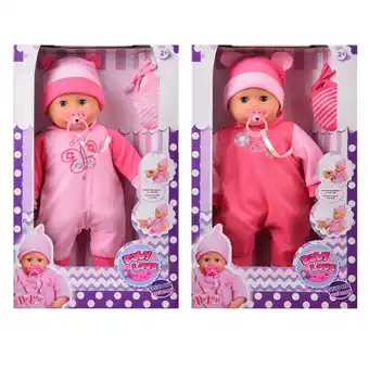 Tottus Muneca llorona con chupon 35cm oferta