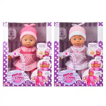 Tottus Muneca mueve cabeza y brazos 40cm oferta