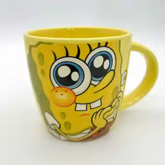 Tottus Mug bob esponja 108 corazon 375 ml oferta