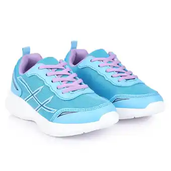 Tottus Zapatillas running niña 35 turquesa oferta