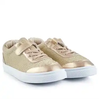Tottus Zapatillas casual shine niña 30 dorado oferta