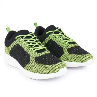 Tottus Zapatillas running block hombre 39 verde oferta
