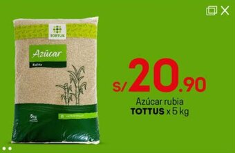 Tottus Azúcar Rubia Tottus x 5kg oferta