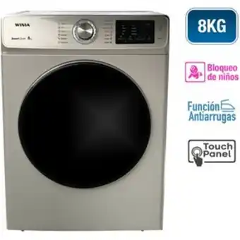 Linio Secadora eléctrica 8 kg digital silver... oferta