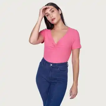 Mentha & Chocolate Polo dacy rosado oferta