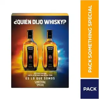 Tottus Pack whisky something special 750 ml oferta