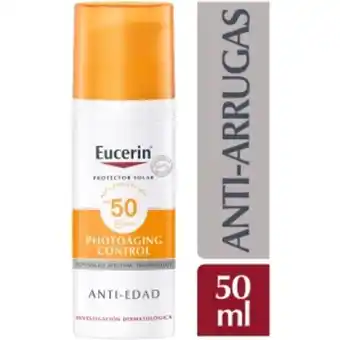 Mifarma Protector solar facial eucerin photoaging control antiarrugas fps50 - frasco 50 ml oferta