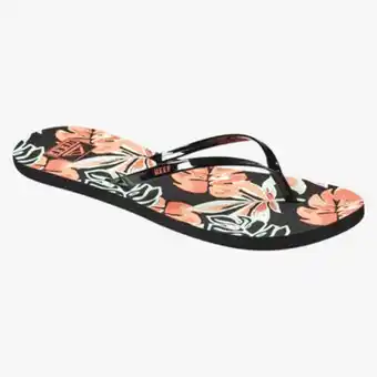 The Box Sandalias para mujer reef beach reef bliss-full black monstera blm oferta