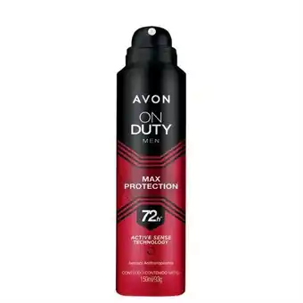 Avon On duty desodorante antitranspirante aerosol max protection masculino 150 ml oferta