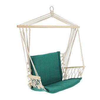 Casaideas Hamaca silla con apoya brazo madera 50x50x100 cm oferta