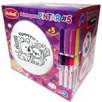 Tai Loy Pelota para pintar kawaii 01 viniball oferta