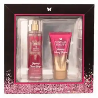 Freshmart Sensual beauty set body mist spray 150 ml+ body lotion 75ml japanesse cherry - unidad oferta