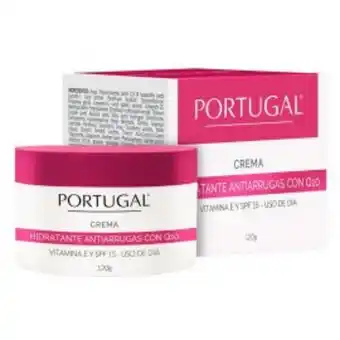 Freshmart Crema hidratante antiarrugas con q10 portugal® 120g - unidad oferta