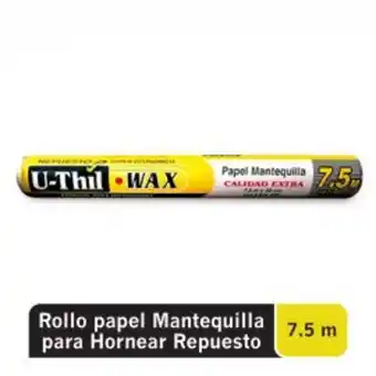 Freshmart Papel mantequilla para hornear uthil - bolsa 7.5mt x 30cm - unidad oferta