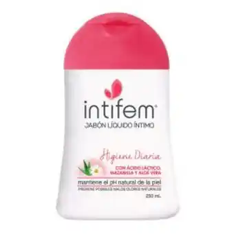 Freshmart Jabón líquido íntimo intifem 250ml - unidad oferta